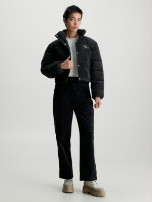 Cropped Corduroy Puffer Jacket Calvin Klein®