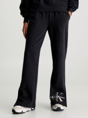 Calvin klein wide discount leg velvet jogging pant