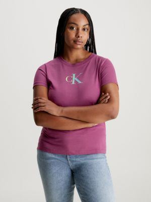 Calvin klein t shop shirt damen rosa