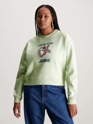 Relaxed Logo Sweatshirt Calvin Klein®