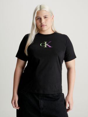 Plus size calvin deals klein t shirt