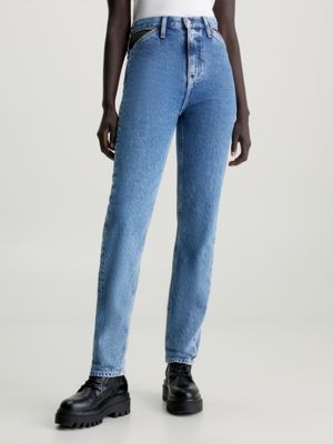 Slim Straight Cut Out Jeans Calvin Klein®