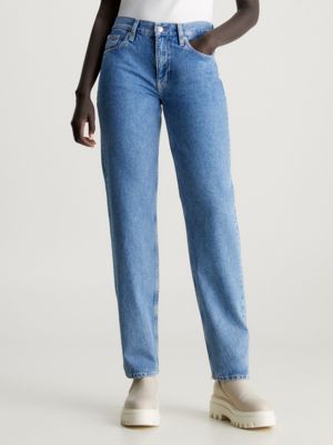 Low Rise Straight Jeans Calvin Klein®