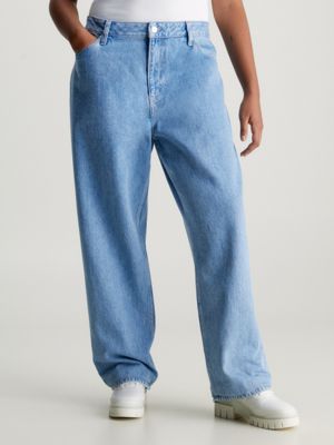 Calvin klein best sale women's straight jeans