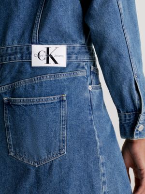 Klein® Denim-Blusenkleid | Calvin J20J2224611A4