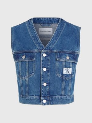 Jean vest hot sale womens