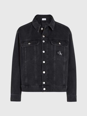 Calvin klein denim jacket sale deals