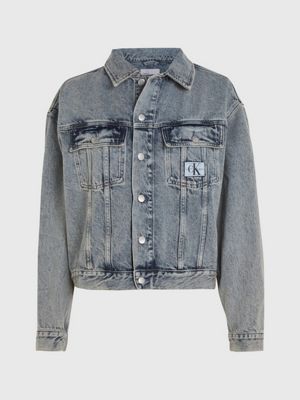 Veste en jean calvin klein femme hot sale