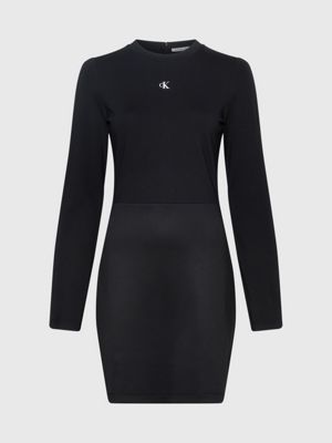 Milano Jersey Long Sleeve Dress Calvin Klein®