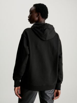 Oversized Cotton Terry Hoodie Calvin Klein®