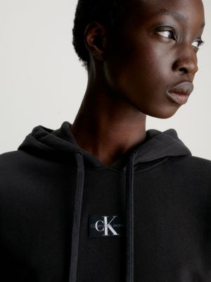 Calvin klein cotton terry hoodie hot sale