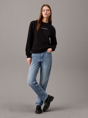 Jeans with sweatshirt sale