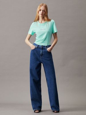 Schmales Monogramm-T-Shirt Calvin Klein® | J20J222564CCP 