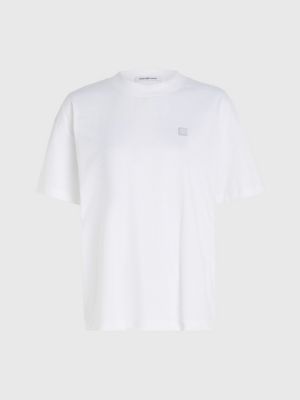 Cotton Badge Boyfriend T-shirt Calvin Klein® | J20J222568YAF