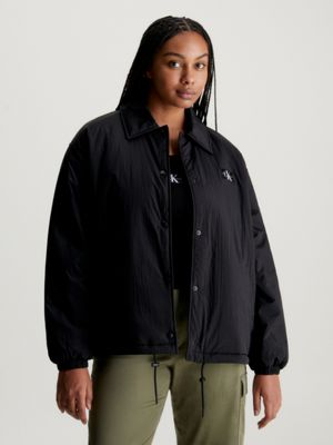 Black reversible outlet jacket