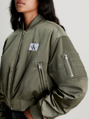 Cazadora bomber de satén Calvin Klein®