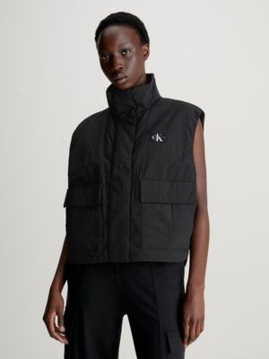 J20J222592BEH Padded Calvin | Klein® Nylon Relaxed Vest