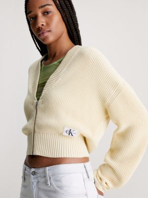 Calvin klein 2025 cropped cardigan