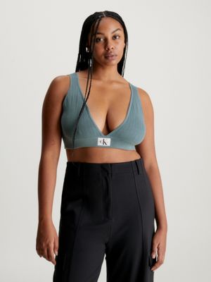 Cotton Knit Bralette Top Calvin Klein®