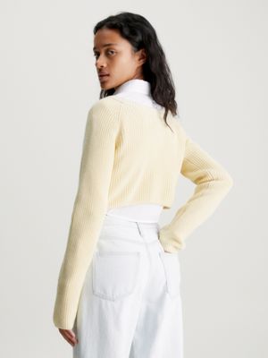 Calvin klein crop outlet jumper