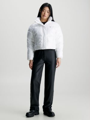 Cropped High Shine Puffer Jacket Calvin Klein® | J20J222710YAF