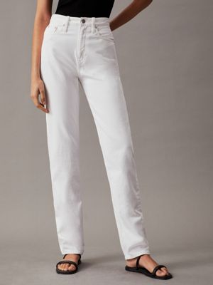 Calvin klein white skinny jeans hotsell