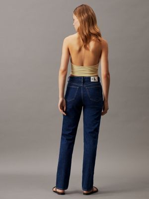 Calvin klein women's 2024 straight leg jeans