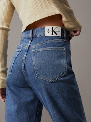 Calvin klein best sale women's straight jeans