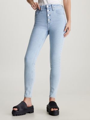 Calvin klein jeans High Rise Skinny Ankle Jeans Blue