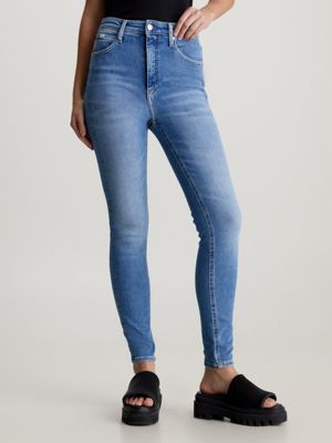 Embrace Slim High Ankle Jeans - Denim blue - Ladies