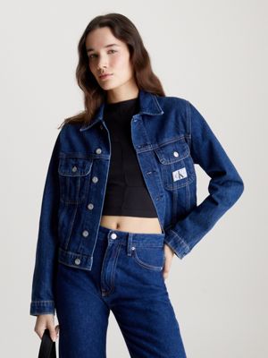 Cropped 90's Denim Jacket Calvin Klein®