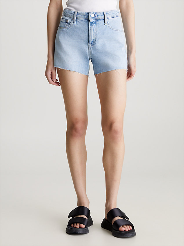 short en jean denim pour femmes calvin klein jeans