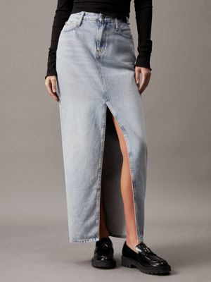 Calvin klein denim pencil skirt hotsell