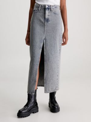 Women\'s Skirts More & | Klein® Leather Denim, - Calvin