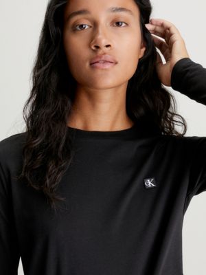 Calvin klein t shirt dames outlet zwart