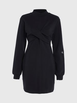 Calvin Klein® Jersey Dress Long | Sleeve Wrap J20J222889BEH