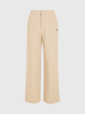 Wide Leg Knit Trousers Calvin Klein® | J20J222926AAT