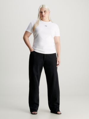 Plus Size Cotton Badge T-shirt Calvin Klein® | J20J222981YAF