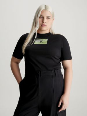 Plus size calvin klein deals t shirt