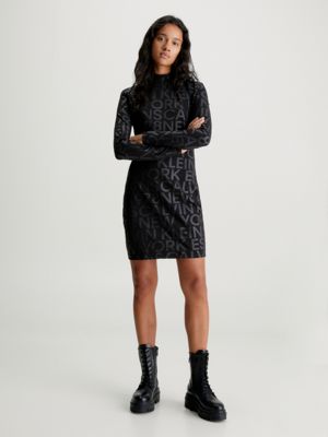 Calvin klein on sale logo dress