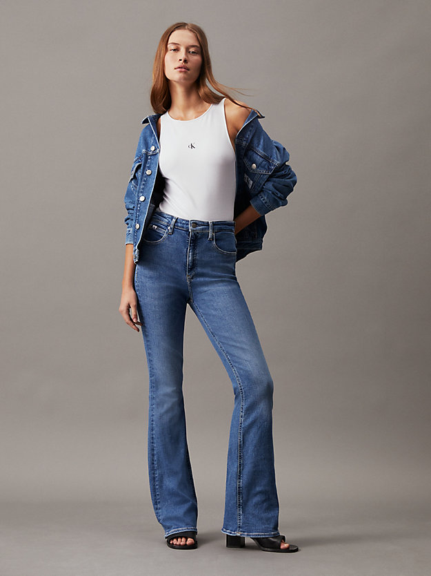 denim medium bootcut jeans for women calvin klein jeans