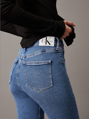 High waisted jeans calvin klein hotsell