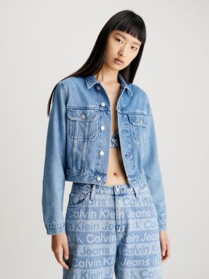 Veste en jean discount calvin klein femme