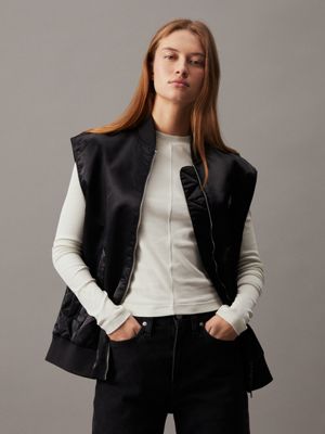 Women s Gilets Sleeveless Jackets Calvin Klein