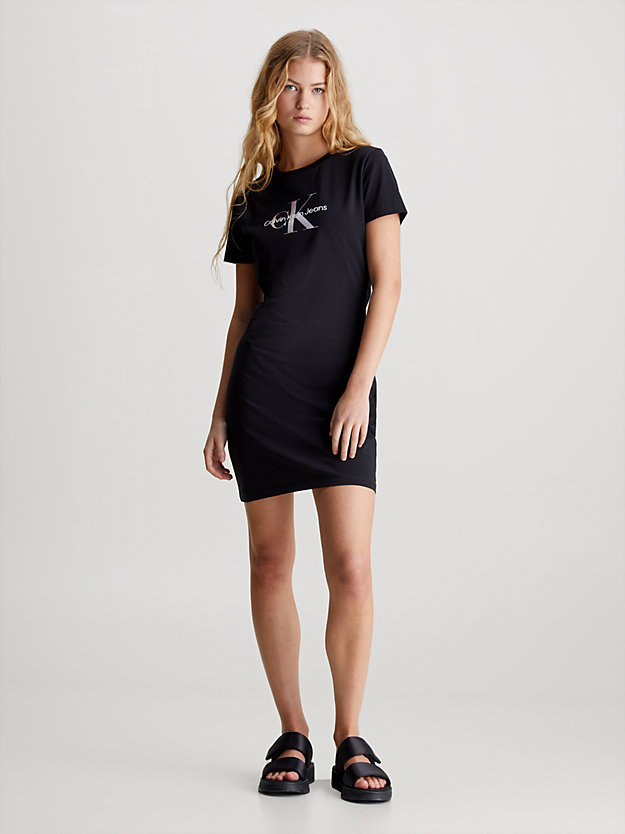 T-Shirt-Kleid mit Monogramm Calvin Klein® | J20J223056BEH