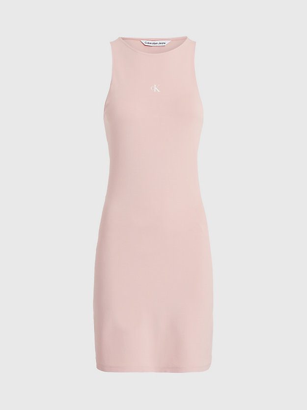sepia rose milano jersey cut out dress for women calvin klein jeans