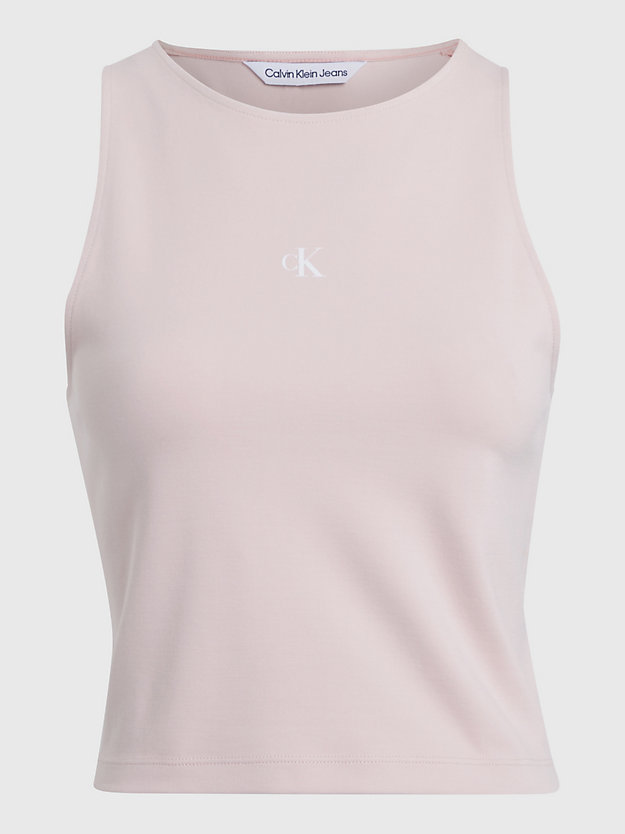 sepia rose milano jersey cut out top for women calvin klein jeans