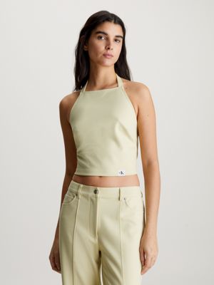 Calvin klein halter clearance top