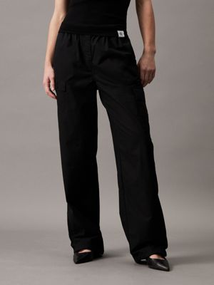 Calvin klein cargo pants womens best sale