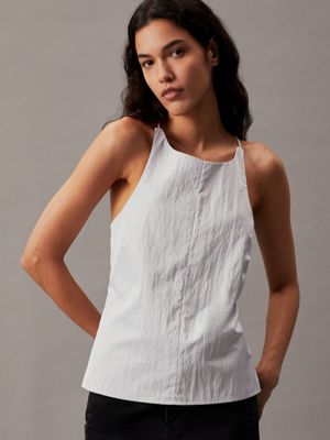 Calvin Klein Jeans – organic cotton logo tank top – women – Ofive Egypt